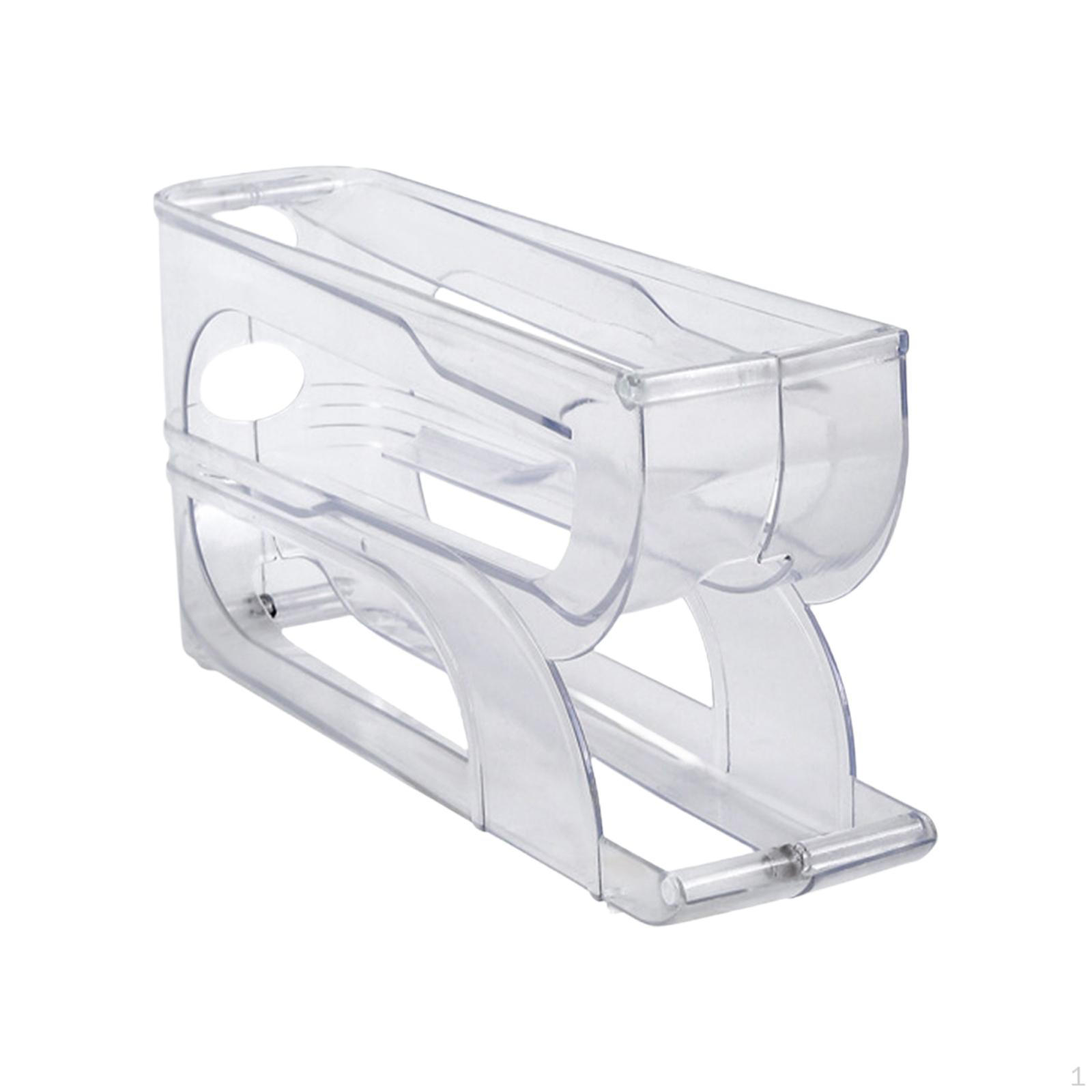 

Держатель для катания яиц, контейнер для экономии места, креативная коробка для хранения Clear 3 Tier