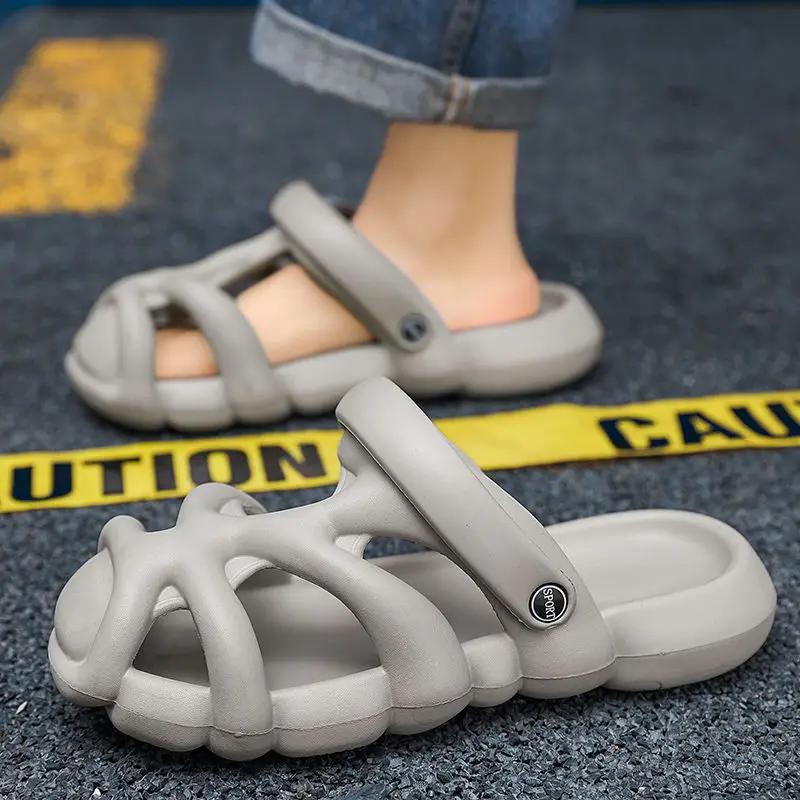 Fashion Men's Shoe Slides Platform Eva Beach Male Slipper High Quality Fashion Casual Elegant Mascullino Designer Luxury Low Price Adult