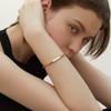 Lunne Silver 925 Solid Edge Bangle Bracelet #Lsb18