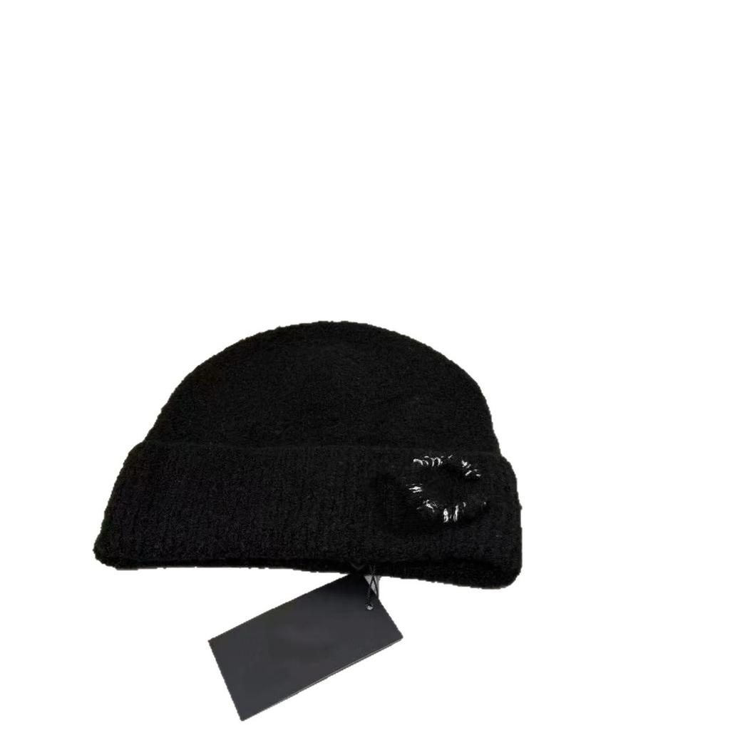 Warm Wool Knitted Hat 2025 New Style Cozy Overhead Trendy Cold Weather Fashionable Travel Cap Breathable Quick Dry round Top