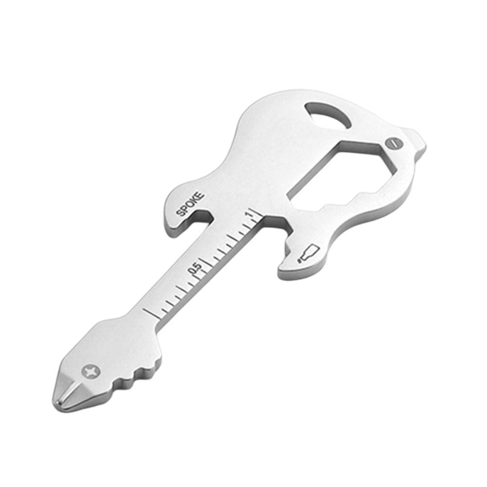 Easy To Use Compact Tool Multifunctional Wrench Screwdriver Bottle Opener Sand sprayed