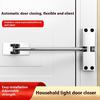 Durable Furniture Door Hardware Automatic Spring Door Closer Adjustable Door Closing Device Security Lock