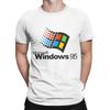 Windows 95  T Shirt Summer  Cotton T-Shirts For Men Fashion Pattern Tshirt Short Sleeve Vintage Tees