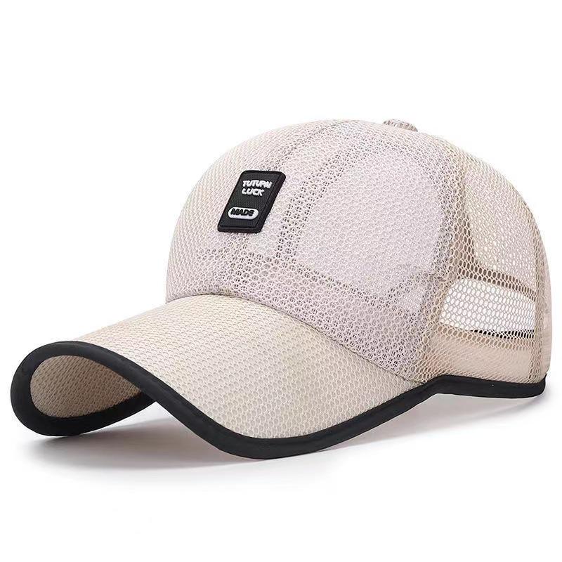 Summer Breathable Duckbill Cap: Sun Hat with Wide Brim, Neck Protection, and Versatile for Outdoor Cycling.