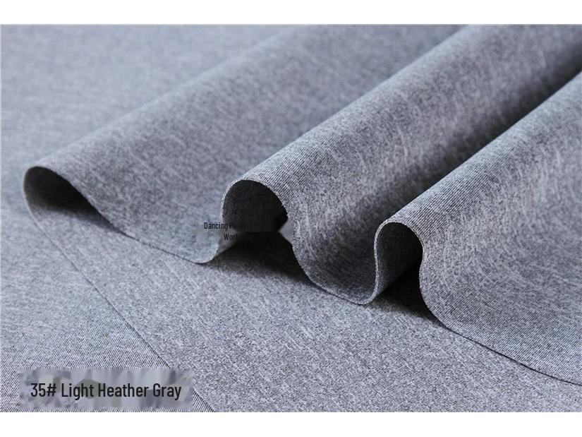 300g Two-Way Stretch Thin Air Layer Knit Fabric for Smooth, Thick, and Comfortable Sweaters