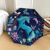 1pc Fantasy Unicorn Garden Umbrella with Plastic Handle,Suitable for All Seasons Home Travel Outdoor UmbrellaDD105