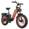 Cyrusher Kommoda 2.0 Elektrofahrrad Erwachsene 250W Single Herren E-Mountain E-Bike 48V20Ah Akku 20 Zoll Reifen Damen Elektrofahrrad