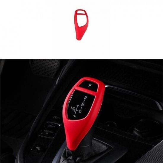 Fit For BMW 3 4 Series GT 2013- Car Central Console Gear Shift Knob Trim Red