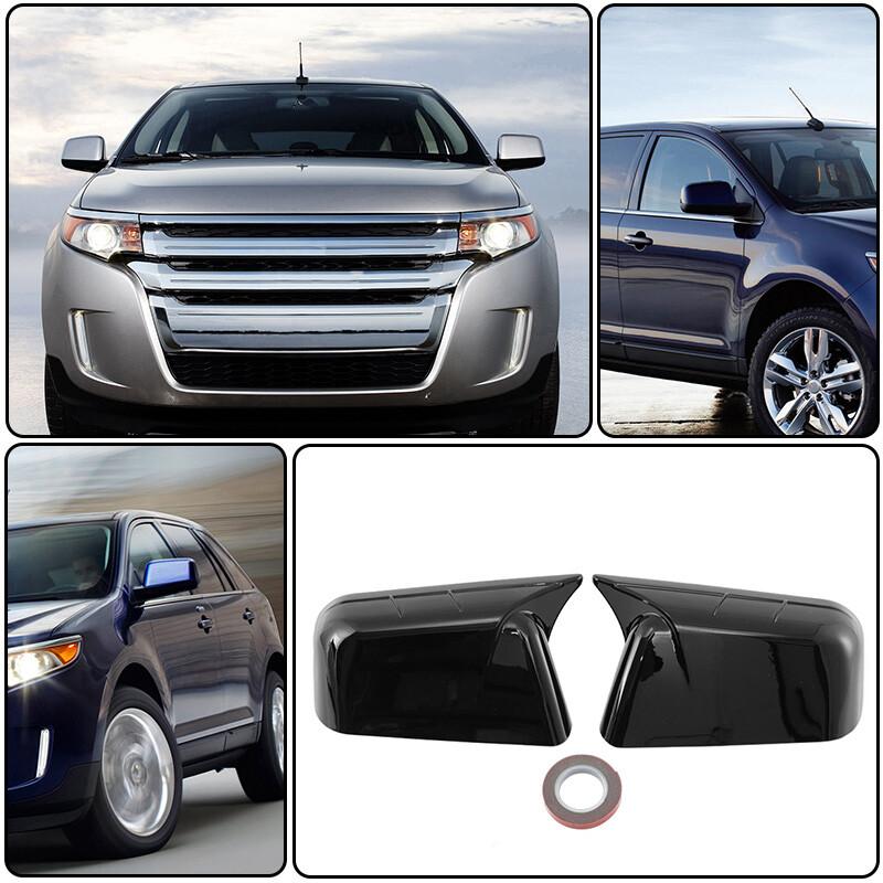 2x For 2007-2010 FORD Edge Driver + Passenger Side View Mirror Cover Cap Trim