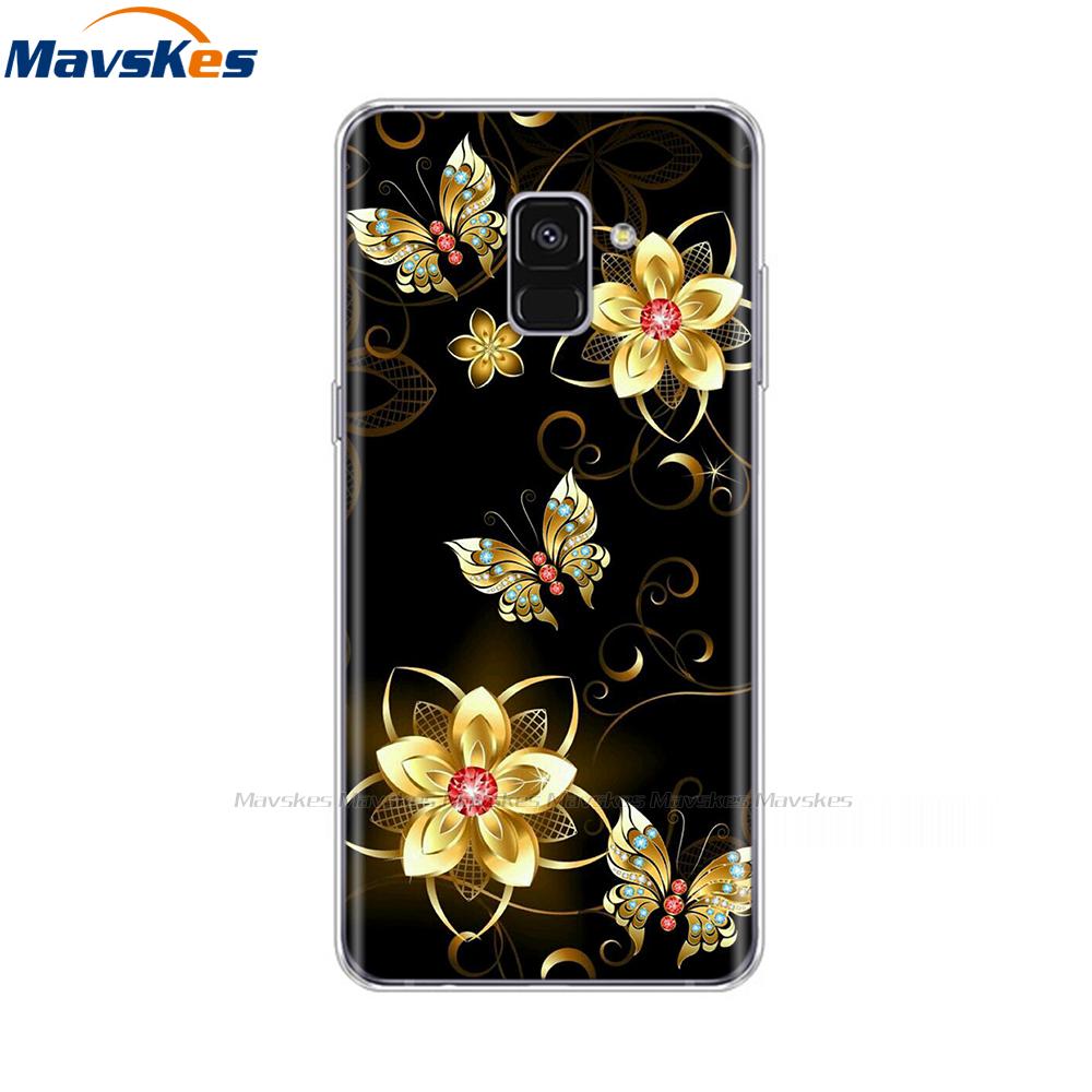 For Samsung Galaxy A8 2018 Case A530 Silicone Cover For Samsung A8 Plus 2018 A730 Soft TPU Case For Galaxy A8 A 8 Phone Shell