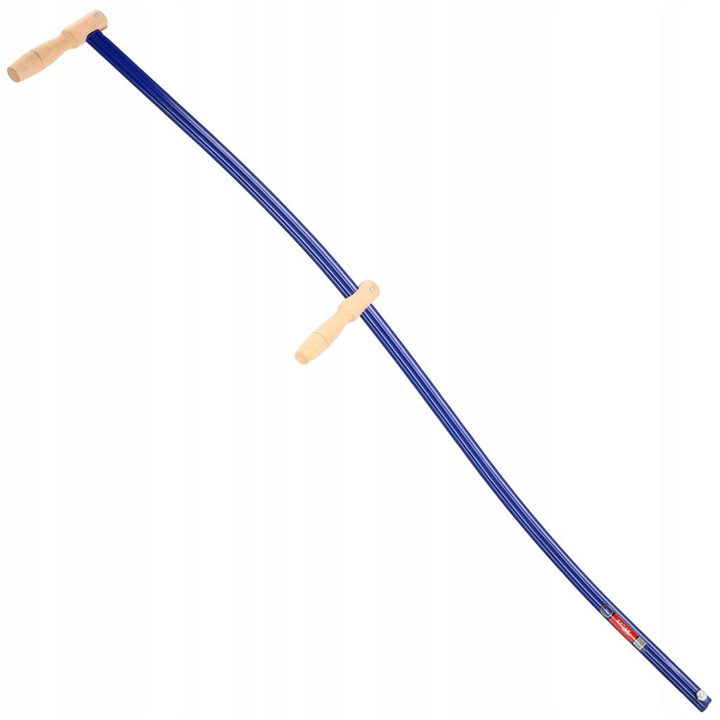 KADAX Garden Manual Scythe Mower Blade Metal 147cm Blue