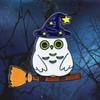 Pumpkin Skeleton Brooch Zinc Zinc Zinc Alloy Flying Broomstick Cat Brooch Cartoon Pin  Unisex