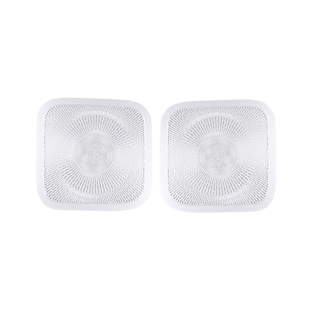 Stainless Steel Car Door Stereo Speaker Horn Audio Decoration Sticker Trim Fit For Ford Maverick 2022 Auto Interior