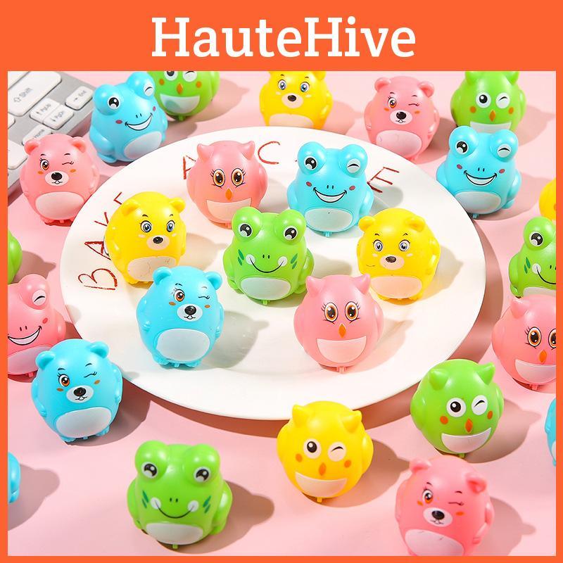 Inertia Cute Mini Frog Owl Animal Shaped Children Toy Car For Kid Entertainment