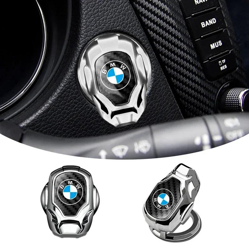 BAHD9 1pcs Car One-Click Start Buttons Protective Cover Decoration for BMW E90 E60 E61 E93 E87 E36 E46 E53 X1 X3 X5 X6 F30 F20 F10 G30