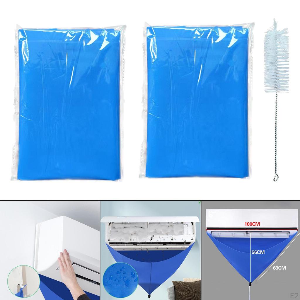 Air Conditioner Cleaning Cover Waterproof Design Washing Bag for Household