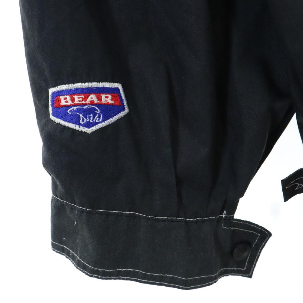 BEAR 90s Made In Korea Old Long Sleeve Zip Jacket F Black Men's Used