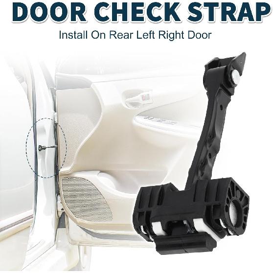 Door Check Strap Stopper Limiter for Volkswagen Jetta IV 2010-2018 No.5C6837249B | Front Left Right Door Check Bracket Stop Door Checker Arm Assembly