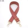 New Arrow Solid Color Bag Shoulder Strap Accessories One Shoulder Oblique Span Adjustable Replacement School Bag Wave Strap