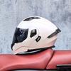 Small shell helmet peel-off helmet motorcycle helmet locomotive double lens men's and women's four-season motorcycle cruise helmet large