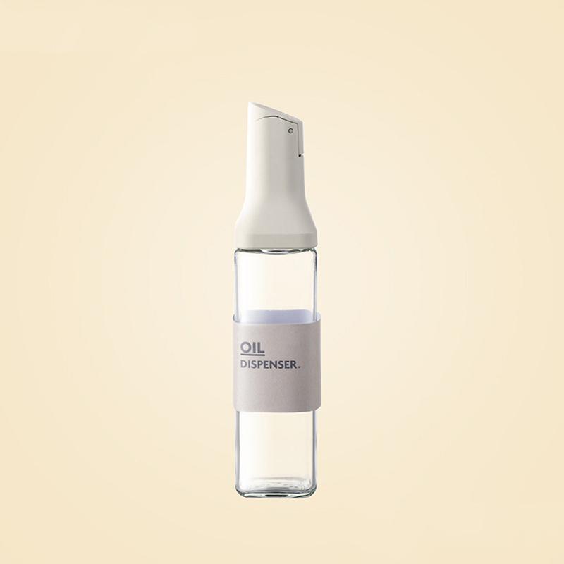 New 500ml Automatic Opening Glass Oil Bottle Condiment Container Pouring No Oil Leakage Oil Dispenser For Kitchen