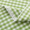 Ins Style Waterproof Wash-Free Plaid Tablecloth for Coffee and Dining Tables