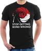 Alan Partridge Stop Getting Bond Wrong Men's T Shirt