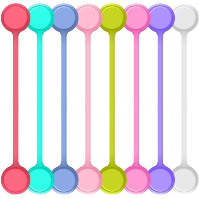 

Кабельні стяжки електричні - Не вказано - 8 Магнітних застібок - Пластик - Смола - Багатофункціональний