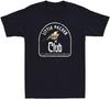 Little Pecker Club Lil Gents Making Dents Funny Birds Quote Retro Men T Shirt Black