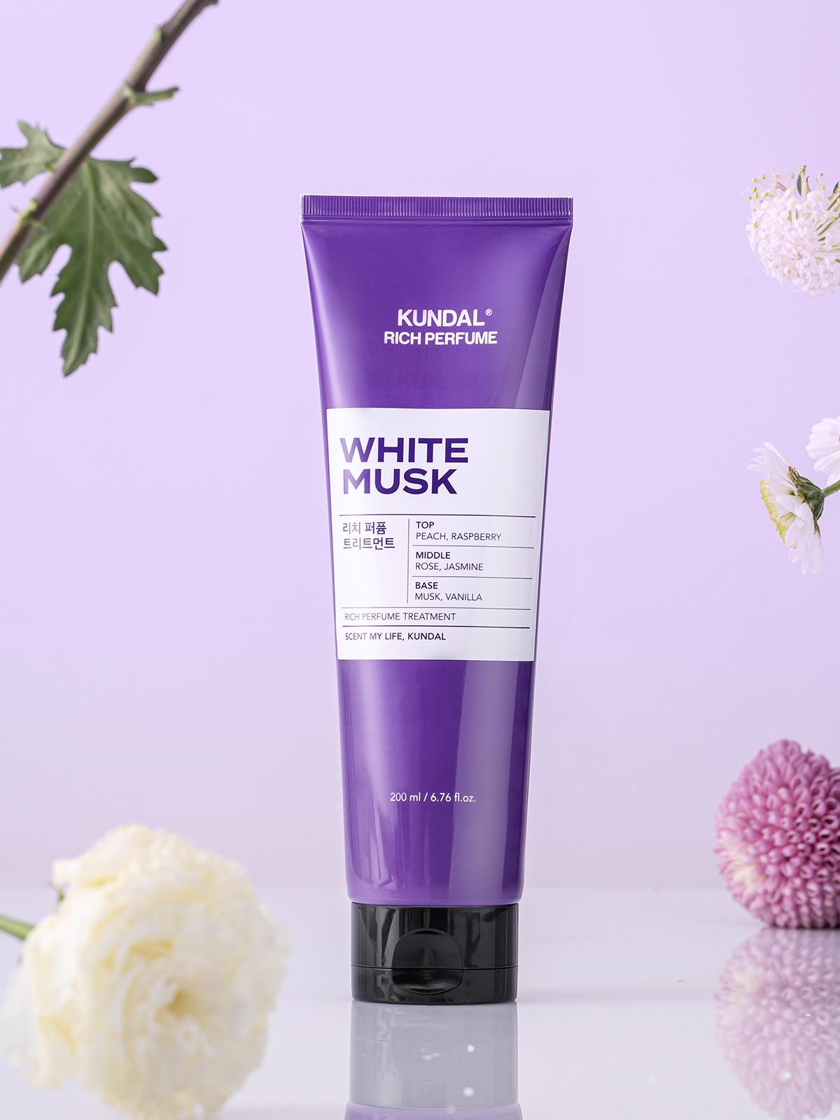 Kundal Rich Perfume Hair Treatment 200ml - White Musk 1ea