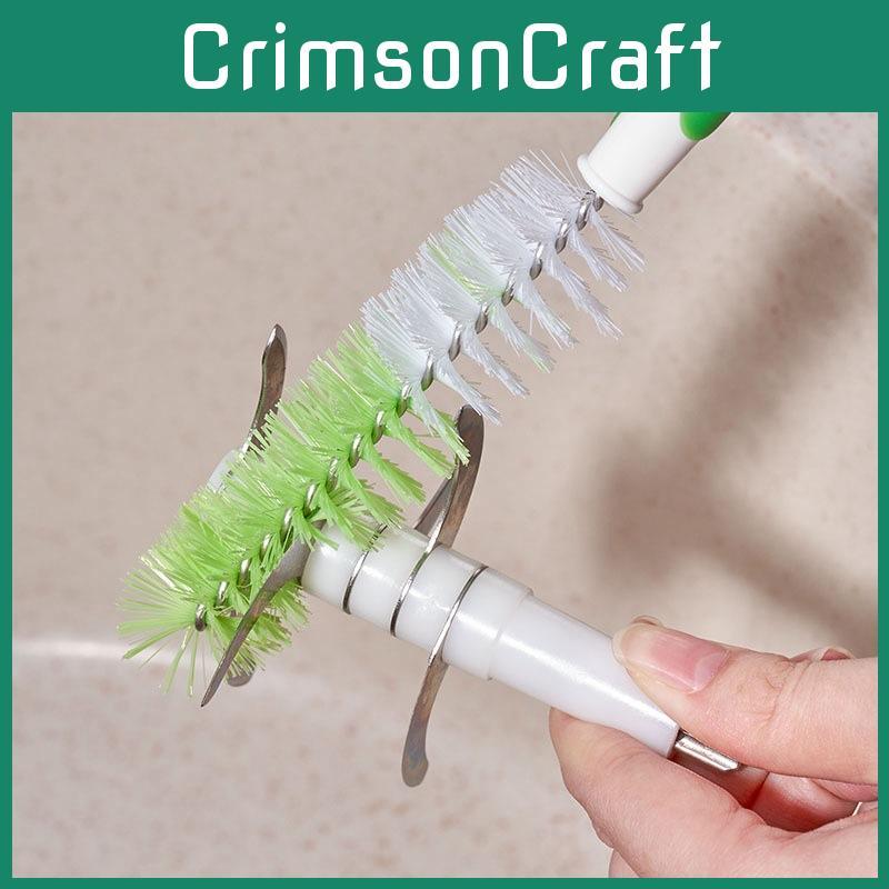 Baby Food Multipurpose Maker Cleaning Brush With Pp Tpr Nylon And Stainless Steel For Small Appliances