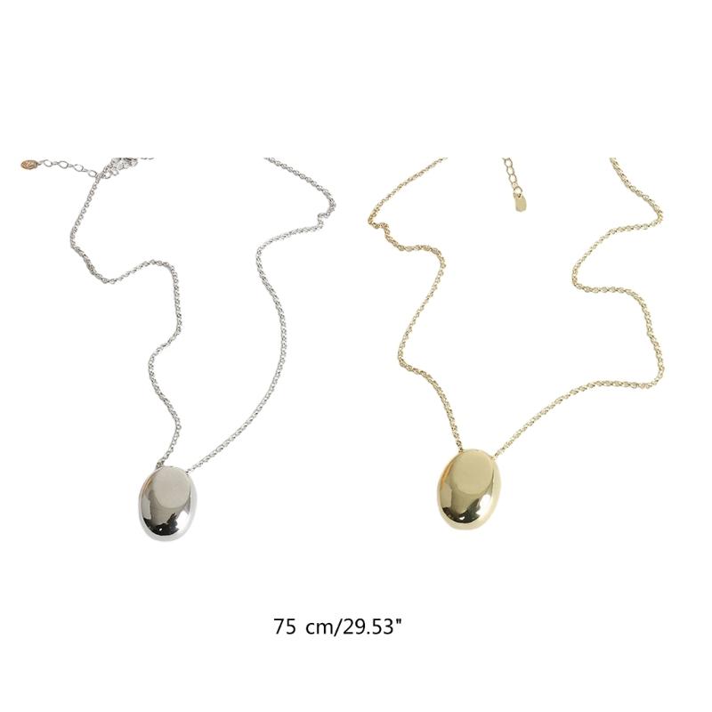 Water Drop Pendant Necklace for Women Titanium Steel Clavicle Chain Waterproof Choker Aesthetic Collar Jewelry Gift