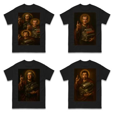 Jeremy Clarkson Protect Us From Electric Motors T-shirt Top Gear Funny Meme Graphic T Shirt Unisex Casual Fashion Loose T-shirts