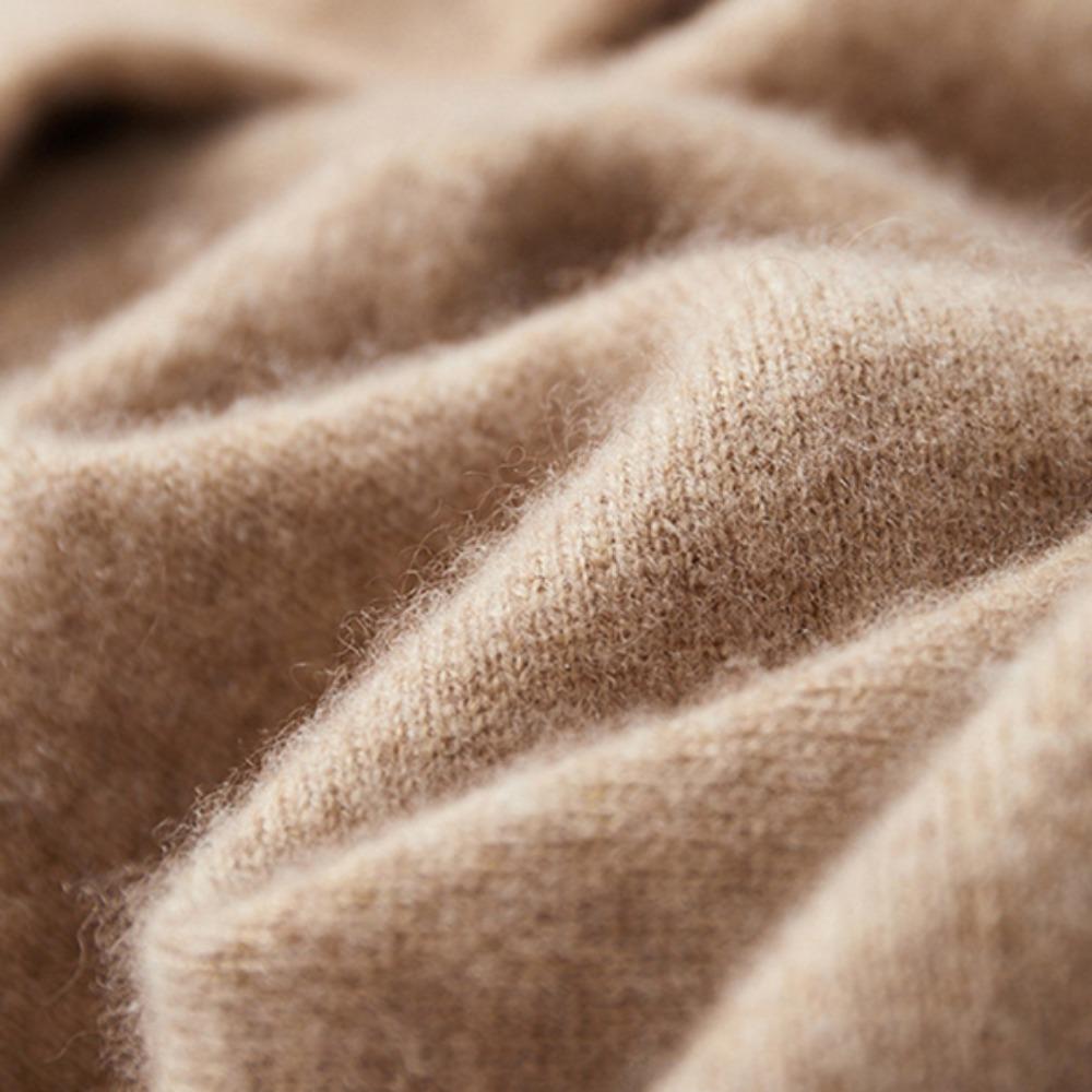 Hanorac pentru bărbați dintr-o singură piesă gata de purtat 100% lână tricotat pulover toamnă iarnă casual top mare cu mâneci lungi