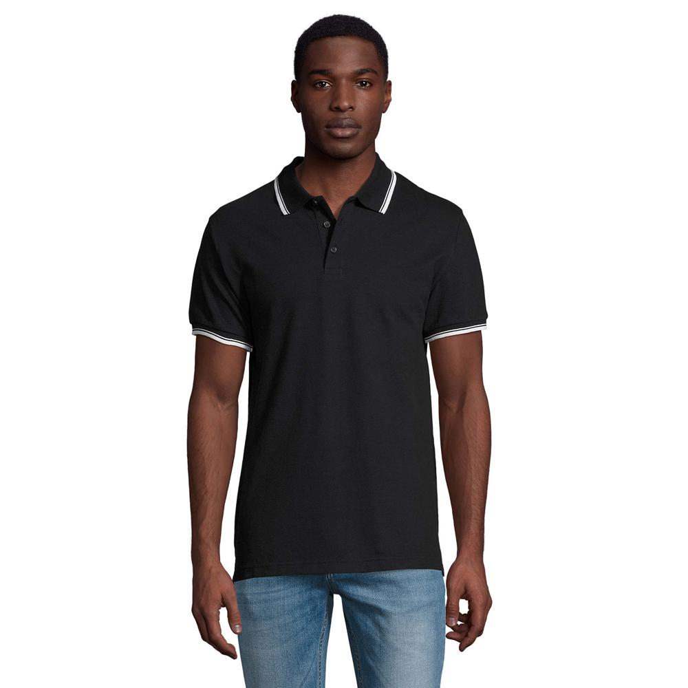 SOLS Mens Practice Contrast Polo Shirt