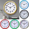 Vintage Round Quartz Kitchen Wall Clock Modern Home Bedroom Retro Tool Time