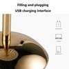 LED Elegant Table Lamp Touch Sensor Dimming Atmosphere Light Type-C Rechargeable Wireless Reading Lamp for Bar Hotel Restaurant