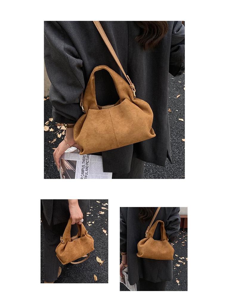 Women's Cloud Dumpling Bag - 2025 Fashion French Texture Shoulder & Crossbody Handbag
