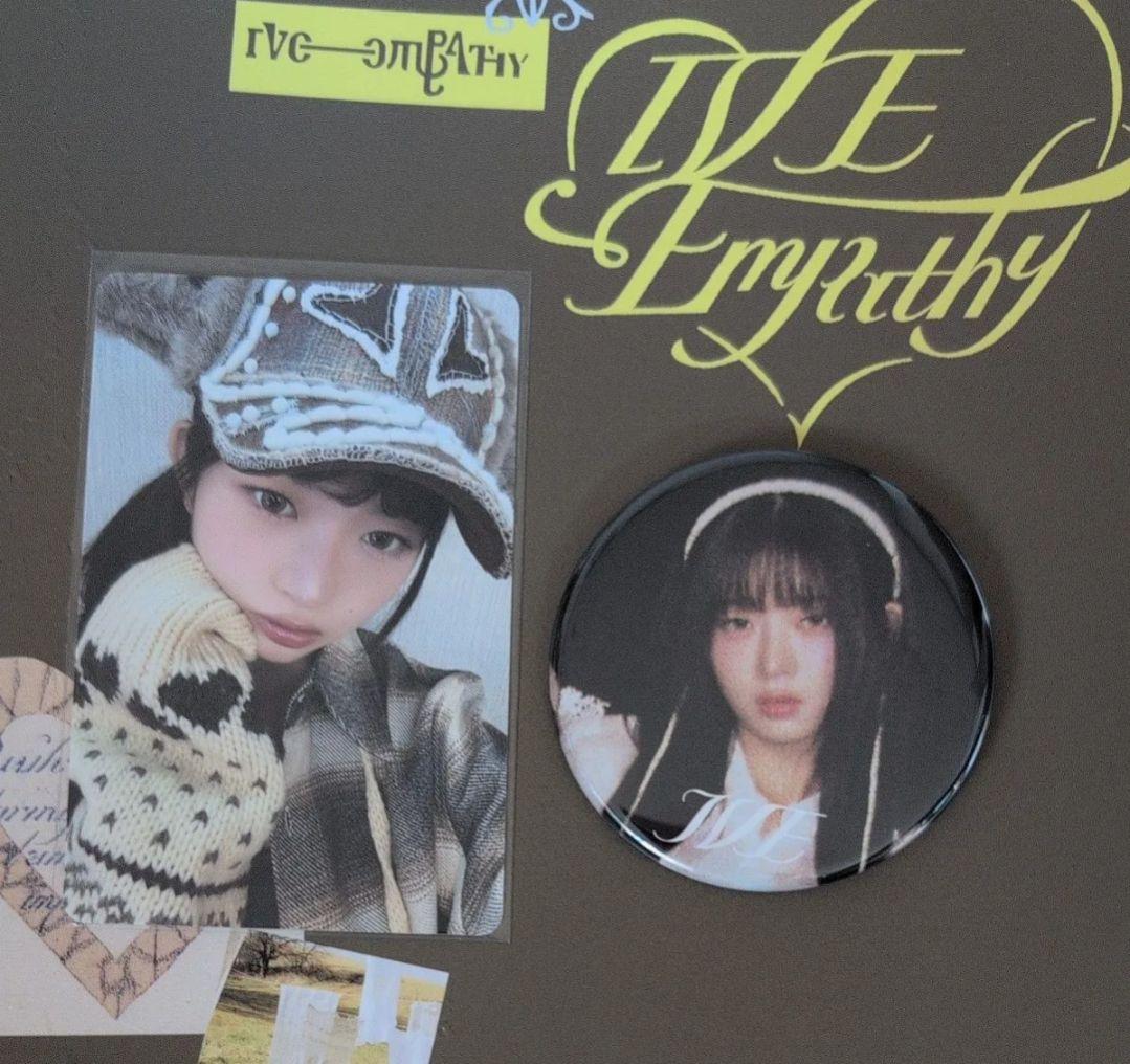 

[USED] IVE HMV Limited Edition Bonus Badge Rei Empathy Trading Card Rei