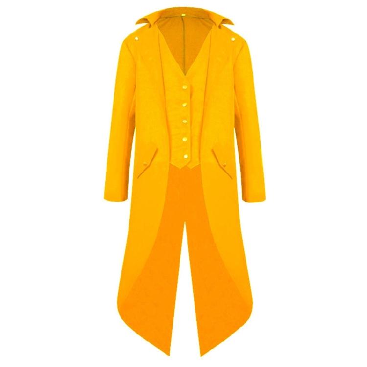 Mens Formal Tailcoat Costume Coat Medieval Long Dress Jacket for Halloween Cosplay Party Photo Wear and Theater Use Looks