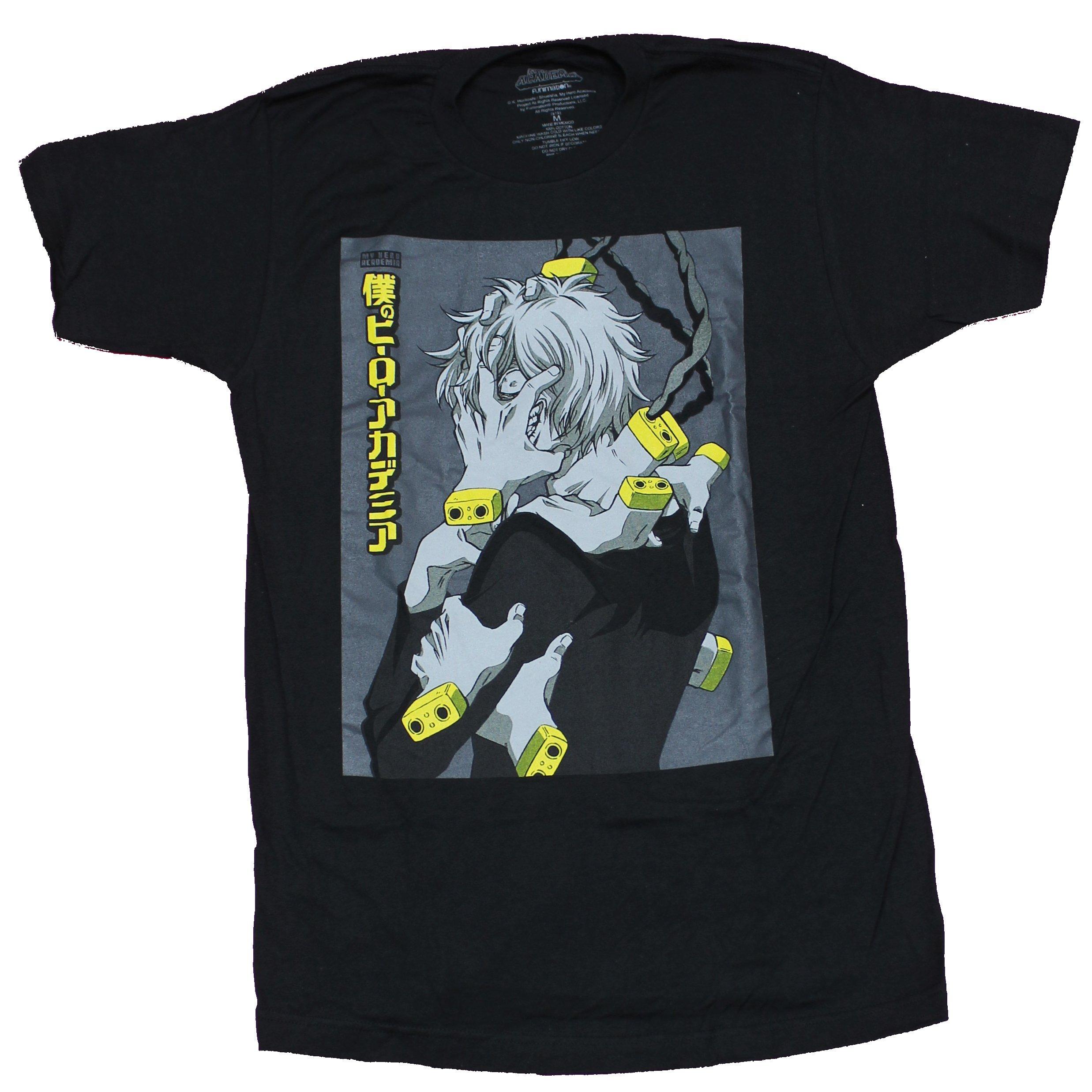 My Hero Academia Adult New T-Shirt - Tomura Shigaraki Gray Box Pic XXXL