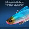 10CM/33G VIB Fishing Lure with Hooks Sinking Reflective 3D Hard Artificial Bait Freshwater Saltwater Trout Bass Walleye Fishing Accessories
