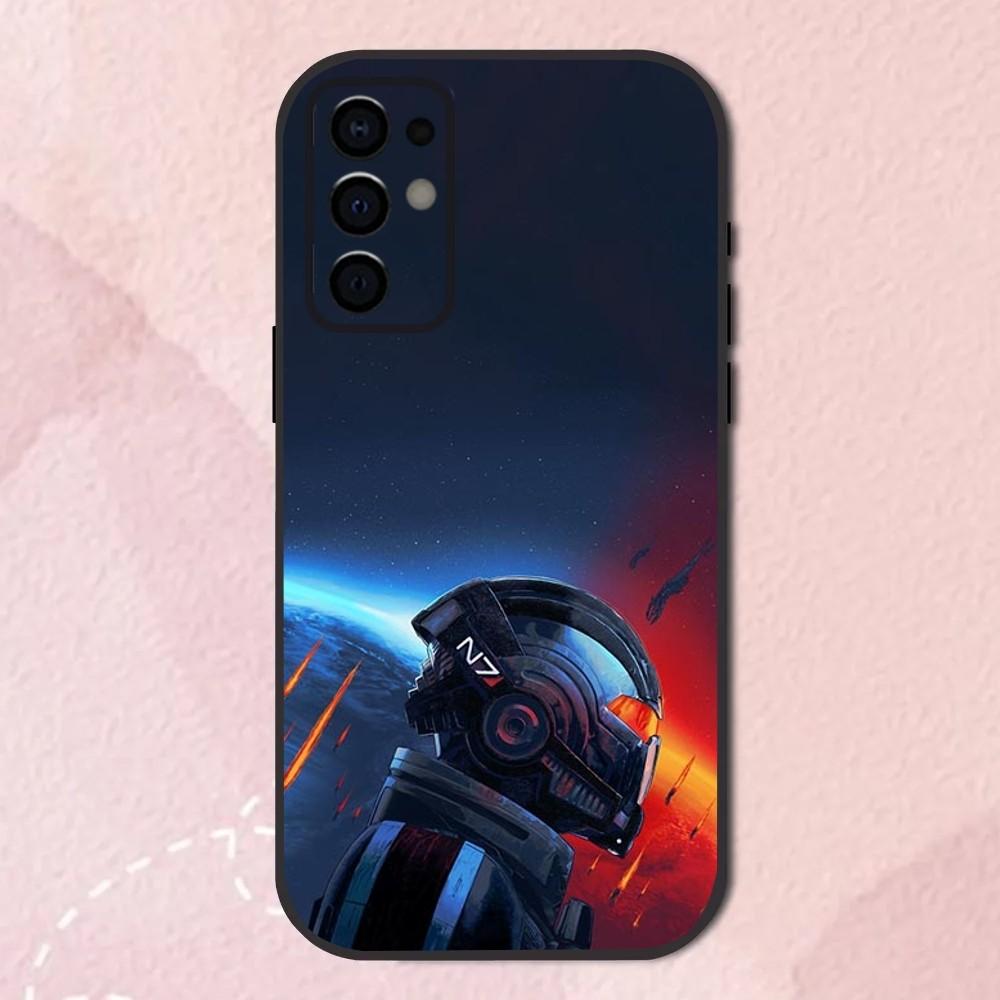 N7 M-Mass Effect Game Phone Case For Samsung S24,S21,S22,S23,S30,Ultra,S20,Plus,Fe,Lite,Note,10,9,5G Black Soft Shell
