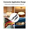 Quick Connection Cable Connector Easy and Quick Wiring Pluggable LED Wire Connector Single Wire Plug in Connector