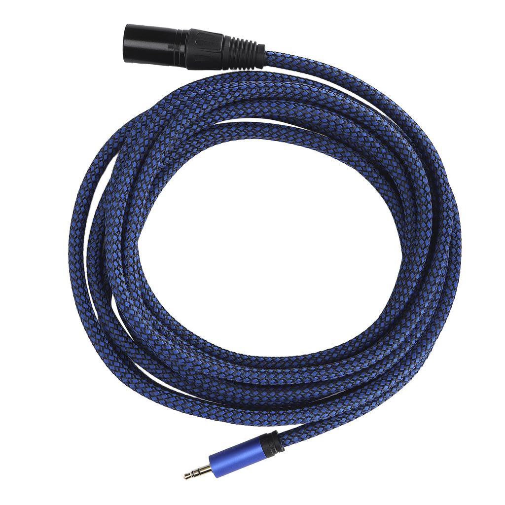 JORINDO XLR Stecker auf 3,5mm Klinke Symmetrisches Signalkabel XLR auf 1 8 Zoll Mikrofon-VerbindungskabelJD6046‑4M