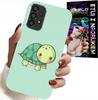 Etui Do Samsung Galaxy A23 5G - Słodkie Żółwki Wzory Dla Dzieci + Szkło