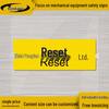 Waterproof Self-Adhesive Safety Label for Mechanical and Electrical Equipment