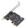 PCIe 3.0 X1 auf 4-Port SATA3 Adapterkarte Professionelle Hochgeschwindigkeitsübertragung PCI Express X1 Controller-Karte für