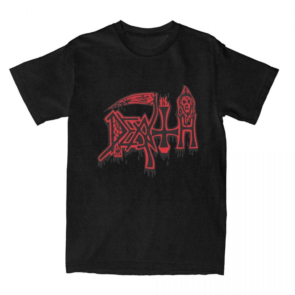 Symbolisches Albumcover Death Band T-Shirt für Herren Neuheit Baumwoll-T-Shirt Rundhals Kurzarm T-Shirts Bedruckte Kleidung