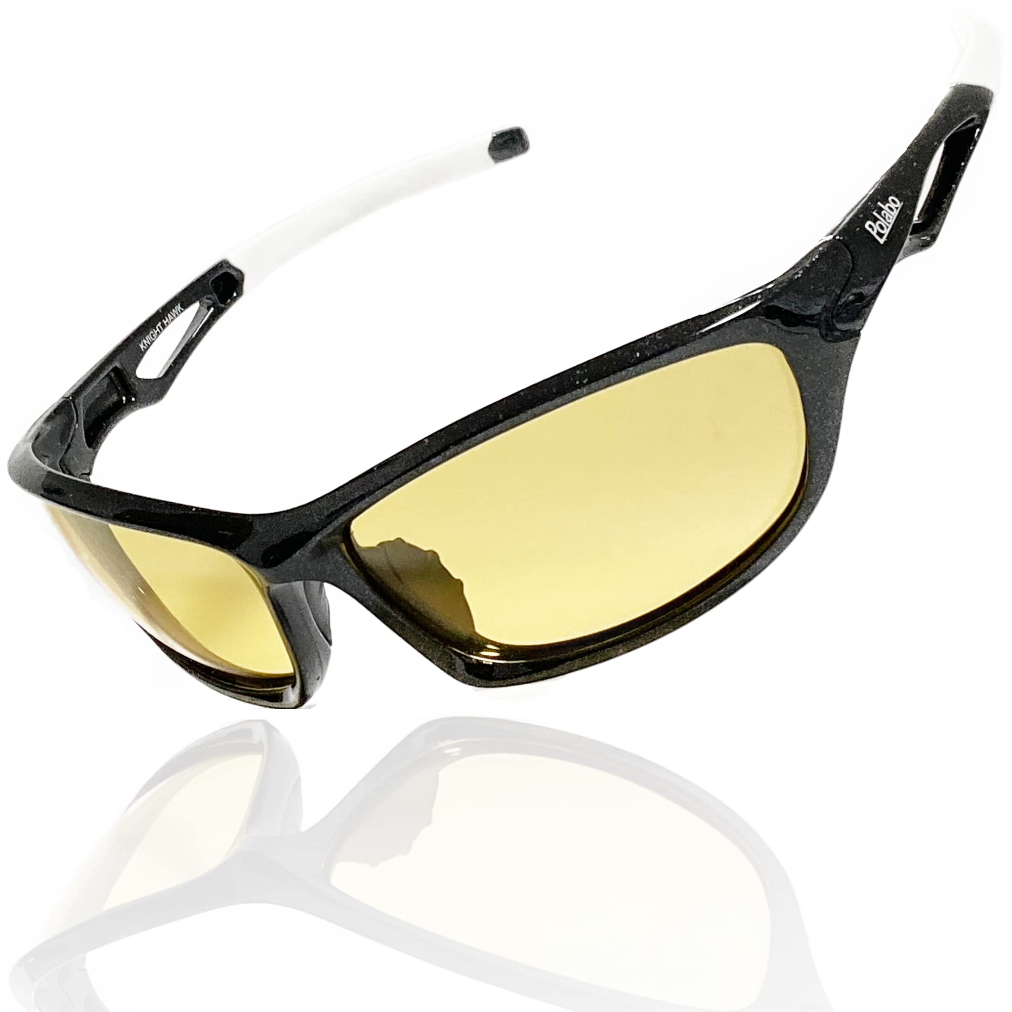 

Sunglasses for Night Weak Polarized Sports Sunglasses for Night Rainy UV Protection [Adventure King] Driving, Glasses, Driving, Days, 99% NHTK-1W білий
